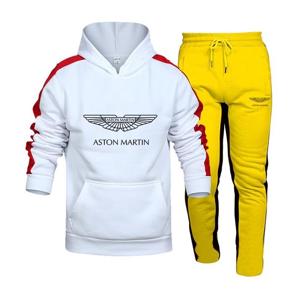 men's hoodies & sweatshirts aston car spring autumn men suit fashion casual tracksuit mens set sports two piece stripe hoodie pant ma, Black
men's hoodies & sweatshirts aston car spring autumn men suit fashion casual tracksuit mens set sports two piece stripe hoodie pant ma, Black