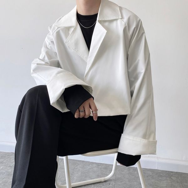 men's suits & blazers short men simple loose casual japan harajuku streetwear vintage fashion jacket male white black coat blazer tsqo
men's suits & blazers short men simple loose casual japan harajuku streetwear vintage fashion jacket male white black coat blazer tsqo