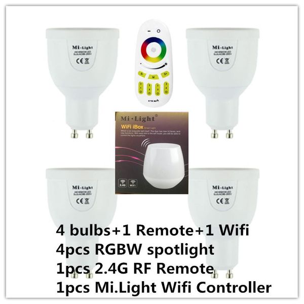 bulbs 2.4g rgbw rgbww gu10 ac85-265v dimmable led spot light bulb lamp / wireless group dimmer remote mi wifi controller
bulbs 2.4g rgbw rgbww gu10 ac85-265v dimmable led spot light bulb lamp / wireless group dimmer remote mi wifi controller