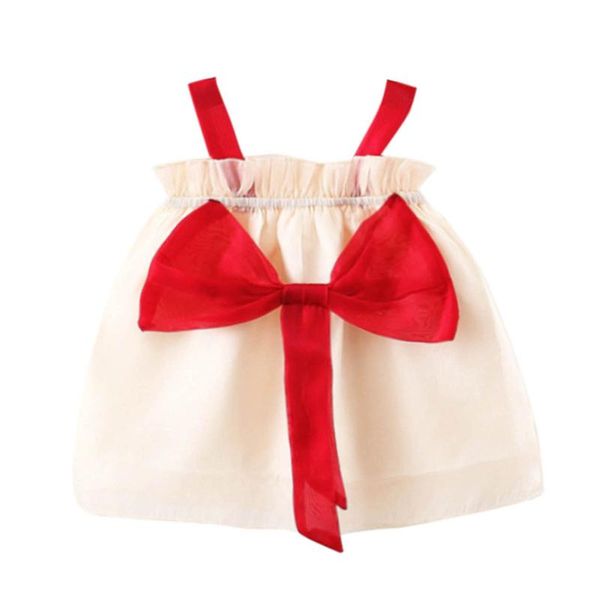 girl's dresses 0-2 y born baby girsl cotton princess dress rib clothes summer suspender skirt thin bing bow romantic gauze clothing, Red;yellow
girl's dresses 0-2 y born baby girsl cotton princess dress rib clothes summer suspender skirt thin bing bow romantic gauze clothing, Red;yellow