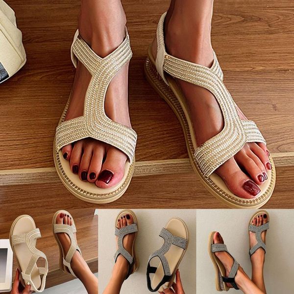sandals women summer outdoor shoes bohemia gladiator beach flat casual leisure female slip on sandalias, Black
sandals women summer outdoor shoes bohemia gladiator beach flat casual leisure female slip on sandalias, Black