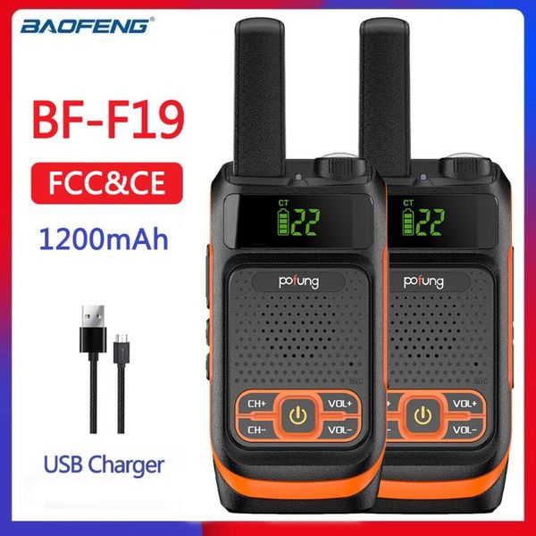 2pcs baofeng pofung frs kids f19 mini ham radio children portable two way radio license-22 channels usb charging porta
2pcs baofeng pofung frs kids f19 mini ham radio children portable two way radio license-22 channels usb charging porta