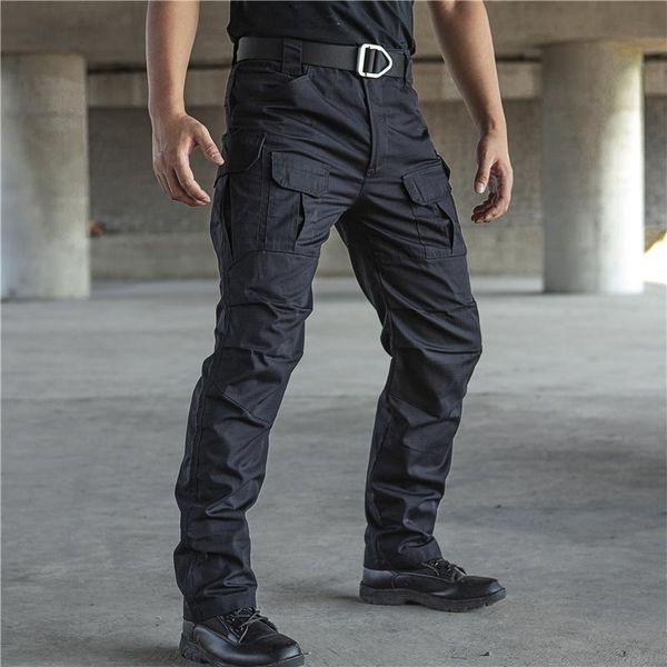 men's pants multi-pocket tactical men waterproof combat joggers male swat cargo anti-pilling stretch work trousers hombre size s-2xl, Black
men's pants multi-pocket tactical men waterproof combat joggers male swat cargo anti-pilling stretch work trousers hombre size s-2xl, Black