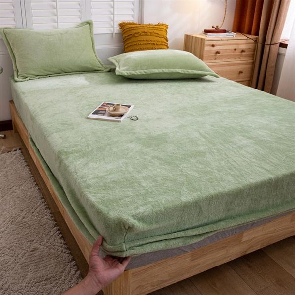 sheets & sets solid color winter warm soft fitted dust cover protector flannel universal mattress cashmere thicken bed sheet
sheets & sets solid color winter warm soft fitted dust cover protector flannel universal mattress cashmere thicken bed sheet