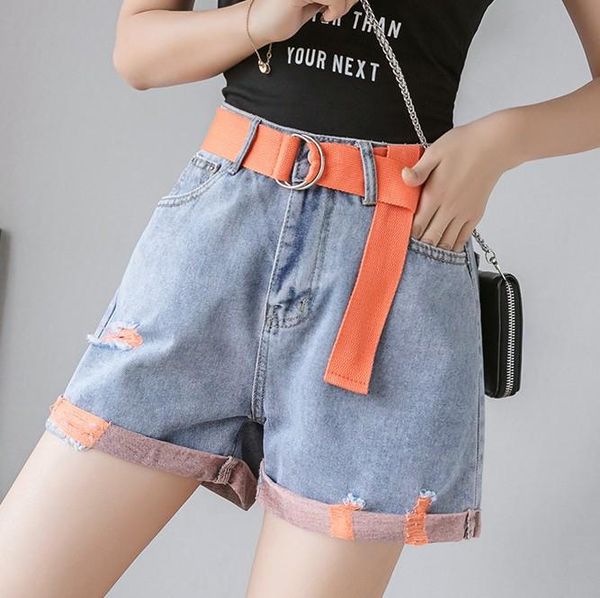 women's jeans denim shorts female high waist 2021 loose hole father pants wide leg student, Blue
women's jeans denim shorts female high waist 2021 loose hole father pants wide leg student, Blue