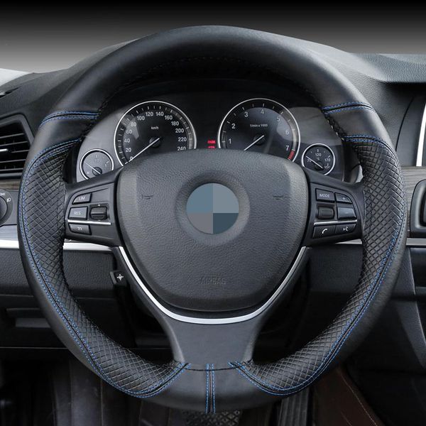 steering wheel covers genuine leather car cover soft anti slip steering-wheel braid 100% cowhide with needles thread 38cm
steering wheel covers genuine leather car cover soft anti slip steering-wheel braid 100% cowhide with needles thread 38cm