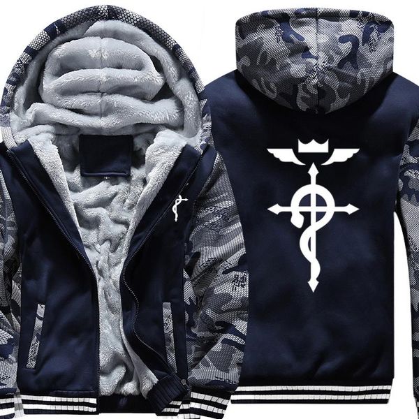 men's hoodies & sweatshirts arrival winter warm fullmetal alchemist anime hooded hoodie coat thicken zipper jacket sweatshirt, Black
men's hoodies & sweatshirts arrival winter warm fullmetal alchemist anime hooded hoodie coat thicken zipper jacket sweatshirt, Black