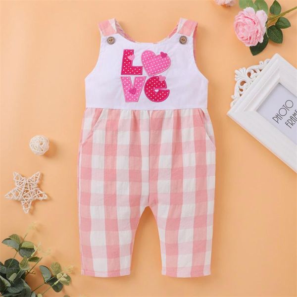clothing sets baby girl clothes girls bodysuit cute summer infant valentine's day plaid letter print sleeveless romper jumpsuit, White
clothing sets baby girl clothes girls bodysuit cute summer infant valentine's day plaid letter print sleeveless romper jumpsuit, White