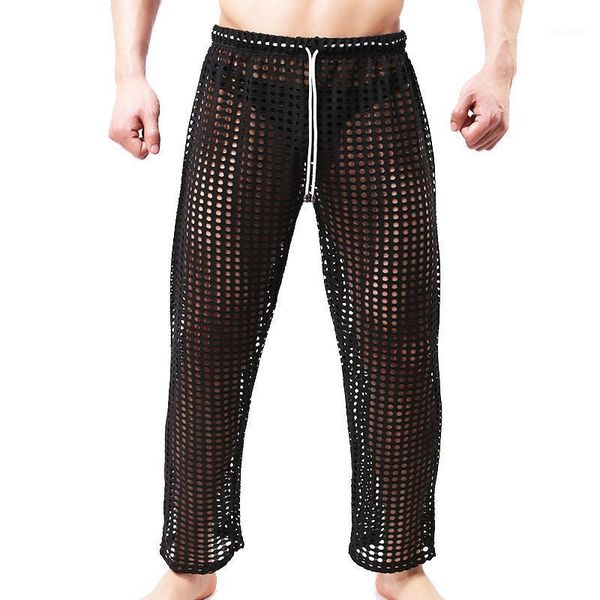 male pajama pants home transparent gay trousers length ultra-thin sleepwear leggings men's, Black;brown
male pajama pants home transparent gay trousers length ultra-thin sleepwear leggings men's, Black;brown