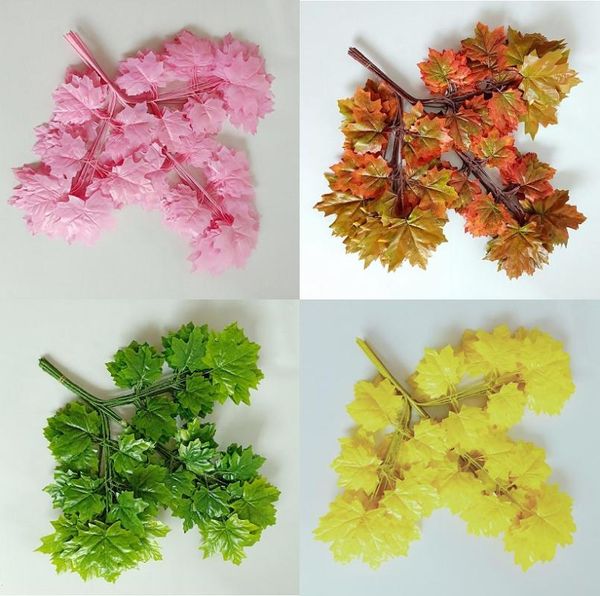 12pcs 65cm 3 head artificial maple tree leaves branch for plant wall background wedding home l office bar decorative
12pcs 65cm 3 head artificial maple tree leaves branch for plant wall background wedding home l office bar decorative
