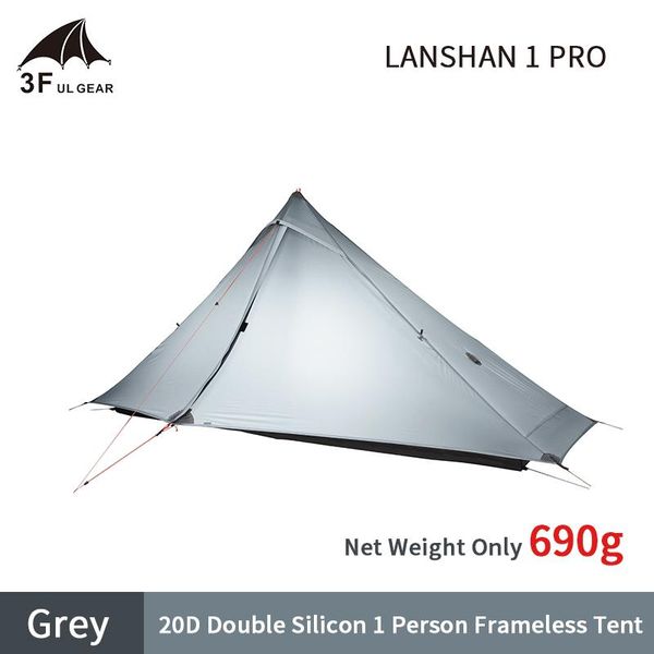 3f ul gear 690g lanshan 1 pro lightweight frameless tent 20d double layer silicone rainproof 3 season outdoor camping tent
3f ul gear 690g lanshan 1 pro lightweight frameless tent 20d double layer silicone rainproof 3 season outdoor camping tent