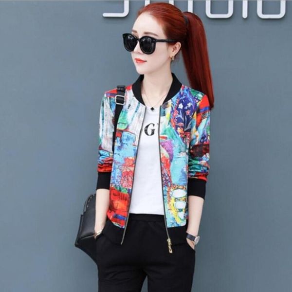 women's jackets plus size m-5xl jacket women 2021 fashion print basic thin bomber female baseball sunscreen clothes w200, Black;brown
women's jackets plus size m-5xl jacket women 2021 fashion print basic thin bomber female baseball sunscreen clothes w200, Black;brown
