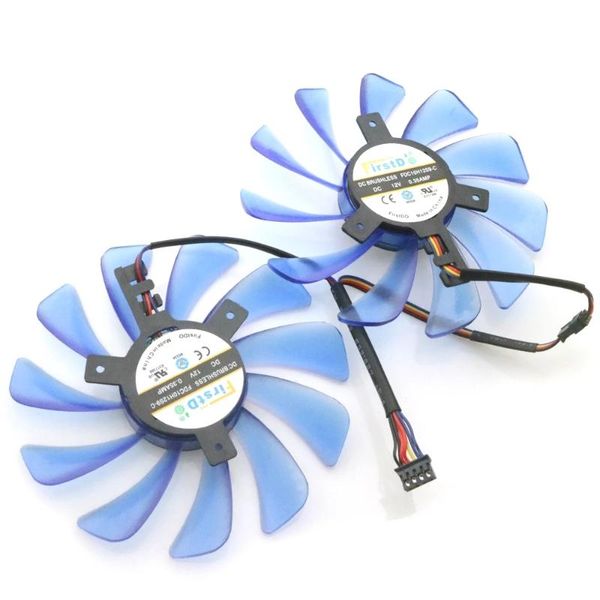 FDC10U12S9-C FDC10H12S9-C 12V 0.35A 4Wire 4Pin For HIS RX470 474 570 4G 8G RX580 584 588 590 IceQX2 Graphics Card Cooling Fan
FDC10U12S9-C FDC10H12S9-C 12V 0.35A 4Wire 4Pin For HIS RX470 474 570 4G 8G RX580 584 588 590 IceQX2 Graphics Card Cooling Fan