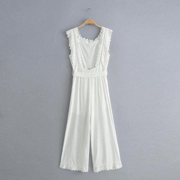 women's jumpsuits & rompers embroidery women elegant hollow out sashes jumpsuit club romper casual ladies overalls long, Black;white
women's jumpsuits & rompers embroidery women elegant hollow out sashes jumpsuit club romper casual ladies overalls long, Black;white