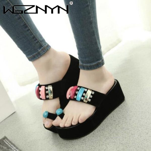 slippers outdoor wild fashion ladies summer women waterproof platform thick bottom rhinestone beads candy-colored beach sandals, Black
slippers outdoor wild fashion ladies summer women waterproof platform thick bottom rhinestone beads candy-colored beach sandals, Black