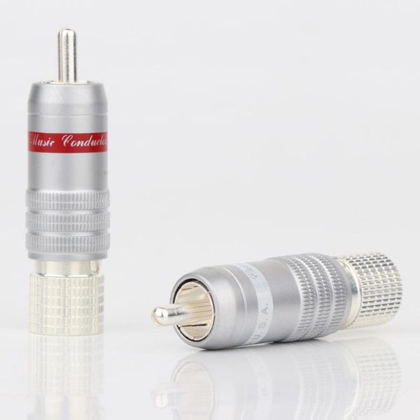smart power plugs 4pcs r1728 silver plated audio rca connectors plug for interconnect cable
smart power plugs 4pcs r1728 silver plated audio rca connectors plug for interconnect cable
