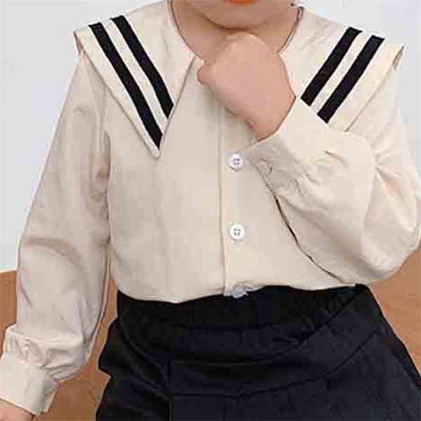 girls long sleeve shirts spring autumn cotton pure color loose shirt college style for 2-6y 210528, Blue
girls long sleeve shirts spring autumn cotton pure color loose shirt college style for 2-6y 210528, Blue