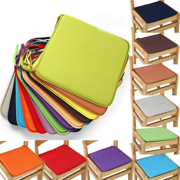 new colorful seat pad dining room garden kitchen chair cushions tie on,plain or gingham square removable chair cushion
new colorful seat pad dining room garden kitchen chair cushions tie on,plain or gingham square removable chair cushion
