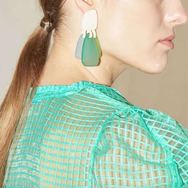 hbp fashion faye wong's same exaggerated holiday style resin acrylic jelly geometric small fresh translucent and earrings, Silver
hbp fashion faye wong's same exaggerated holiday style resin acrylic jelly geometric small fresh translucent and earrings, Silver