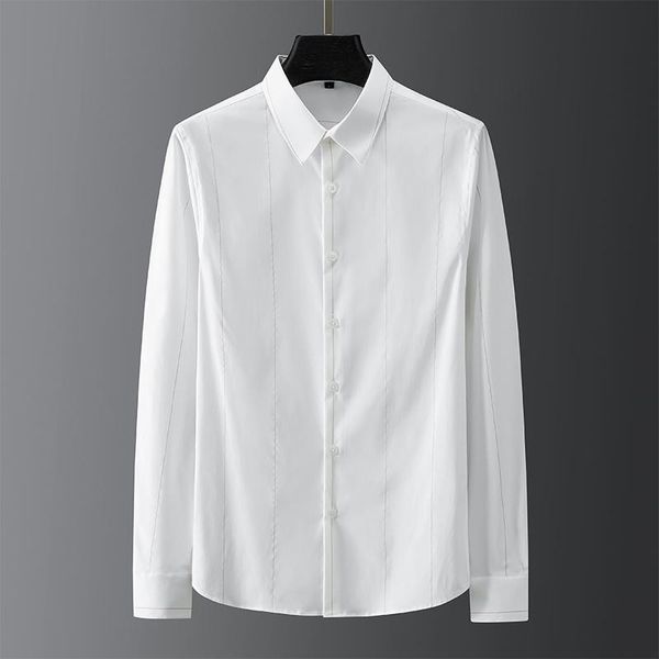 men's casual shirts spring autumn male luxury long sleeve business and mens dress fashion slim fit man 4xl, White;black
men's casual shirts spring autumn male luxury long sleeve business and mens dress fashion slim fit man 4xl, White;black