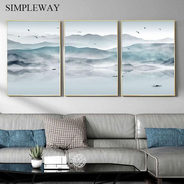mountain boat lake landscape poster chinese style canvas wall art print painting minimalist decoration picture modern home decor
mountain boat lake landscape poster chinese style canvas wall art print painting minimalist decoration picture modern home decor