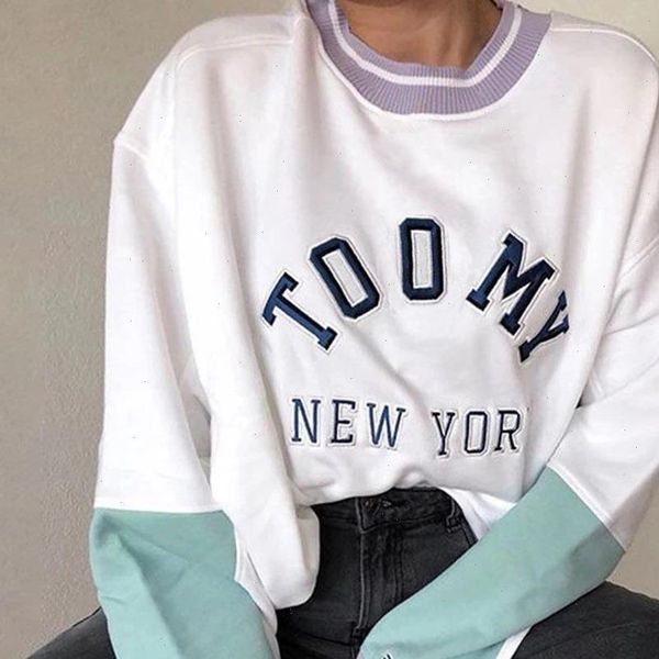 brand new letter print fashion white sweatshirt women 2021 autumn loose 90s y2k girl casual long sleeve clothes, Black
brand new letter print fashion white sweatshirt women 2021 autumn loose 90s y2k girl casual long sleeve clothes, Black