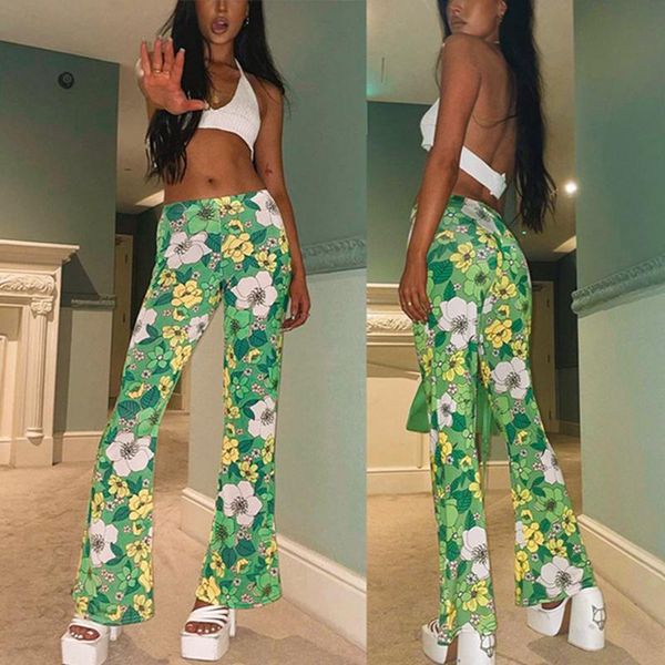 women's pants & capris y2k esthetics floral and leaves printed wide-leg women elastic high waist trousers casual slim fit streetwear, Black;white
women's pants & capris y2k esthetics floral and leaves printed wide-leg women elastic high waist trousers casual slim fit streetwear, Black;white