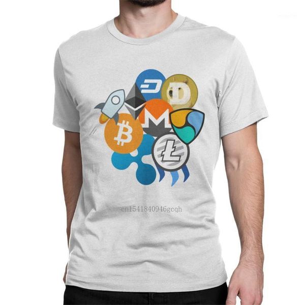 men's t-shirts men ripple ethereum litecoin nem dash monero stellar lumens steem cryptocurrency t shirt 100% cotton tees idea t-shir, White;black
men's t-shirts men ripple ethereum litecoin nem dash monero stellar lumens steem cryptocurrency t shirt 100% cotton tees idea t-shir, White;black