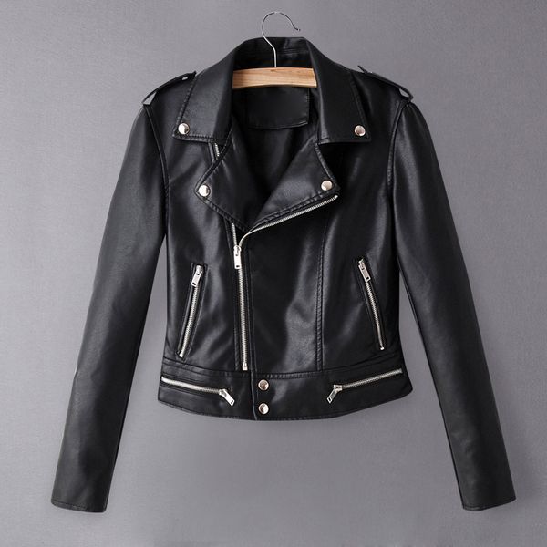 62 leather jacket women's spring 2021 new leather jacket casual short sheep leather jacket egy2, Black
62 leather jacket women's spring 2021 new leather jacket casual short sheep leather jacket egy2, Black