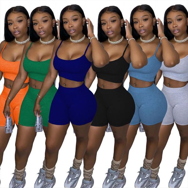 sport solid color two women tracksuits piece set o neck mini tank shorts jogger sweatpants suit tracksuit matching outfit, Gray
sport solid color two women tracksuits piece set o neck mini tank shorts jogger sweatpants suit tracksuit matching outfit, Gray