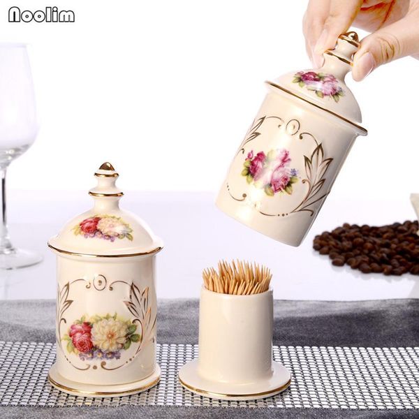storage bottles & jars noolim european ceramic toothpick holder home decoration jewelry creative tank high-grade rectangular box
storage bottles & jars noolim european ceramic toothpick holder home decoration jewelry creative tank high-grade rectangular box