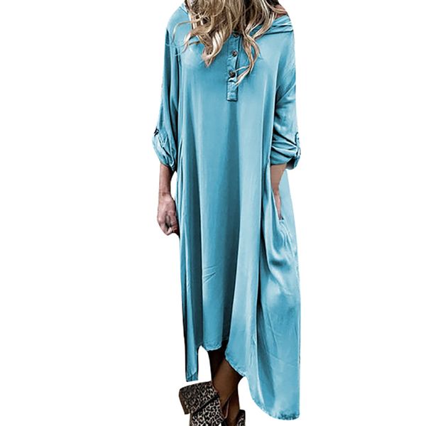 2021 new women dress fashion autumn vintage solid button loose plus size long sleeve irregular hoodie casual dress vestidos, Black;gray
2021 new women dress fashion autumn vintage solid button loose plus size long sleeve irregular hoodie casual dress vestidos, Black;gray