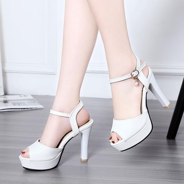 samsacq early spring new comfortablethick with high fashion show thin joker fish mouth shoes lady sandals, Black
samsacq early spring new comfortablethick with high fashion show thin joker fish mouth shoes lady sandals, Black