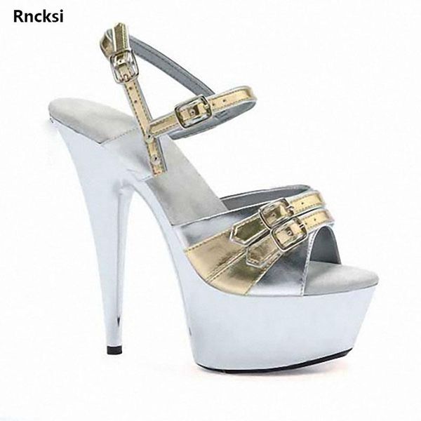 sandals rncksi women wedding party shoes 15cm high heels thick platform strap women's, Black
sandals rncksi women wedding party shoes 15cm high heels thick platform strap women's, Black