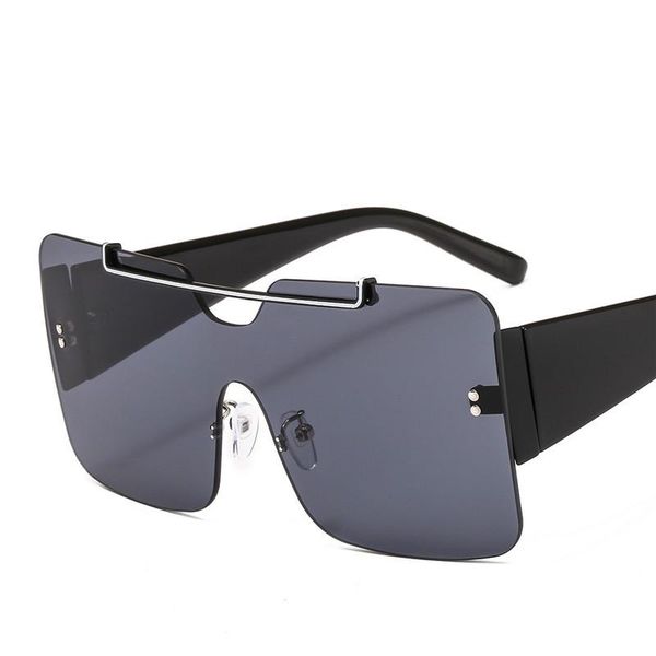 sunglasses square trend one-piece fashion sun glasses for men and women big frame gafas de sol mujer 2021, White;black
sunglasses square trend one-piece fashion sun glasses for men and women big frame gafas de sol mujer 2021, White;black