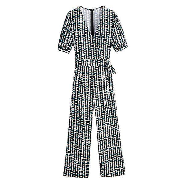 women's jumpsuits & rompers v neck puff sleeve elegant jumpsuit with belt women 2021 autumn short high waist straight leg, Black;white
women's jumpsuits & rompers v neck puff sleeve elegant jumpsuit with belt women 2021 autumn short high waist straight leg, Black;white