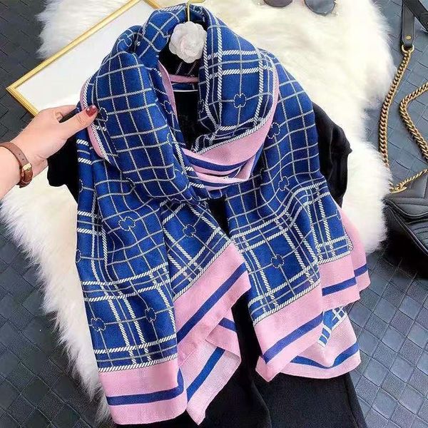 scarves zipeiqing 2021 women spring cotton viscose scarf plaid eropean style wraps pashminas stole neck shawl 180*90cm, Blue;gray
scarves zipeiqing 2021 women spring cotton viscose scarf plaid eropean style wraps pashminas stole neck shawl 180*90cm, Blue;gray