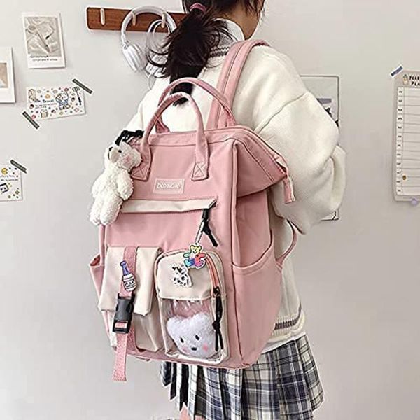 backpack college student ladies kawaii women flower female harajuku school bags book nylon girl trendy bag
backpack college student ladies kawaii women flower female harajuku school bags book nylon girl trendy bag