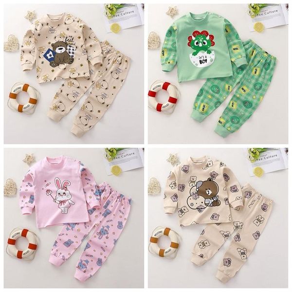 clothing sets children's baby winter underwear suits pure cotton cartoon babies long sleeve set autumn girl boy pajamas, White
clothing sets children's baby winter underwear suits pure cotton cartoon babies long sleeve set autumn girl boy pajamas, White