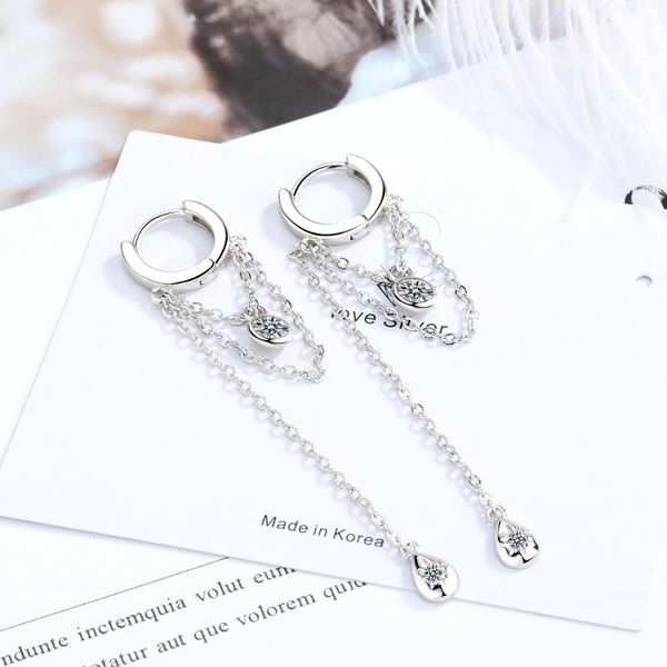 elegant silver color long tassel hoop earrings for women handmade cubic zircon water drop shape earring jewelry gifts s-e1071
elegant silver color long tassel hoop earrings for women handmade cubic zircon water drop shape earring jewelry gifts s-e1071