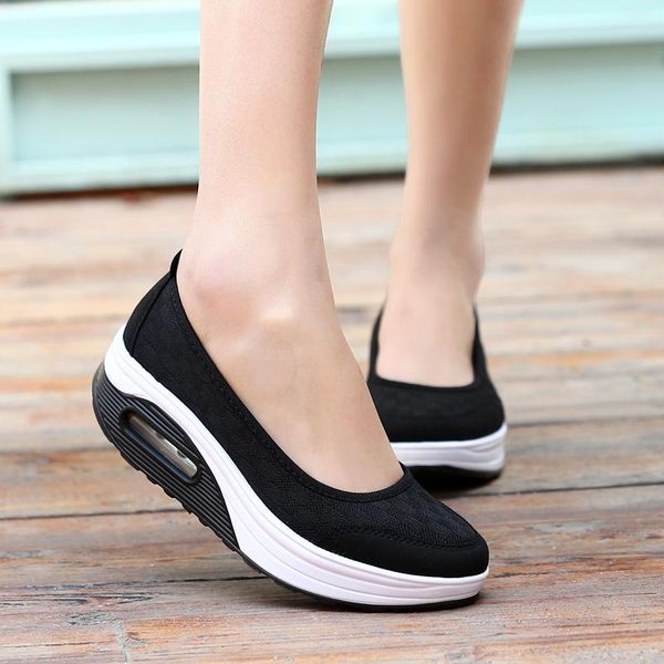 dress shoes casual women's walking fashion sneakers breathable air cushion mesh slip-on shake platform 2021, Black
dress shoes casual women's walking fashion sneakers breathable air cushion mesh slip-on shake platform 2021, Black