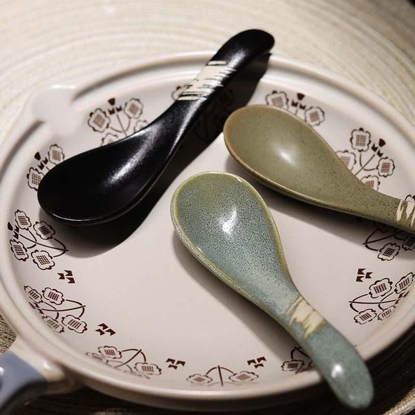 spoons japanese cereamic spoon chinese soup retro eating and drinking creative serving for kitchen supplies
spoons japanese cereamic spoon chinese soup retro eating and drinking creative serving for kitchen supplies