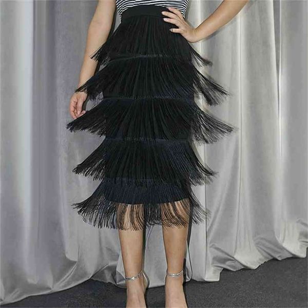 women fringe bodycon pencil skirts black tassel high waist stretch sheath midi length ladies slim elegant saias faldas plus size 210702
women fringe bodycon pencil skirts black tassel high waist stretch sheath midi length ladies slim elegant saias faldas plus size 210702