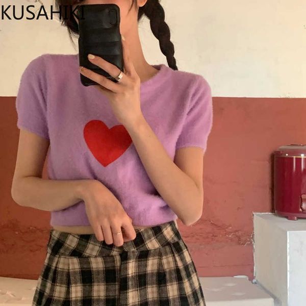 kusahiki love heart plush short sleeve t-shirt spring korean love heart graphic t shirts short sleeve o-neck tee 6f735 210602, White
kusahiki love heart plush short sleeve t-shirt spring korean love heart graphic t shirts short sleeve o-neck tee 6f735 210602, White