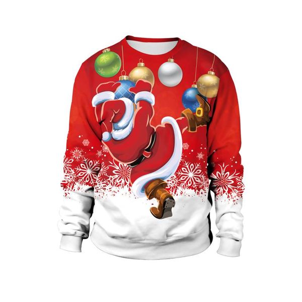 men's sweaters happy year funny santa printed red ugly christmas couples round neck casual xmas jumper holiday sweatshirts, White;black
men's sweaters happy year funny santa printed red ugly christmas couples round neck casual xmas jumper holiday sweatshirts, White;black