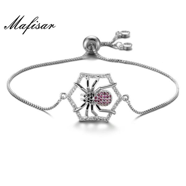 mafisar 2021 trendy silver color personality spider charm bracelet for women girl adjustable copper chain bracelet party jewelry, Golden;silver
mafisar 2021 trendy silver color personality spider charm bracelet for women girl adjustable copper chain bracelet party jewelry, Golden;silver