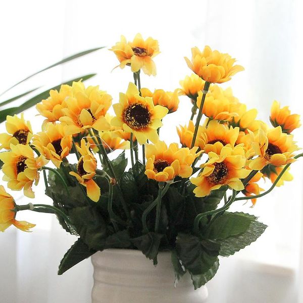 decorative flowers & wreaths 17cm artificial bouquet 14 head for home autumn decoration indoor faux stem sunflowers wedding box decor twigs
decorative flowers & wreaths 17cm artificial bouquet 14 head for home autumn decoration indoor faux stem sunflowers wedding box decor twigs