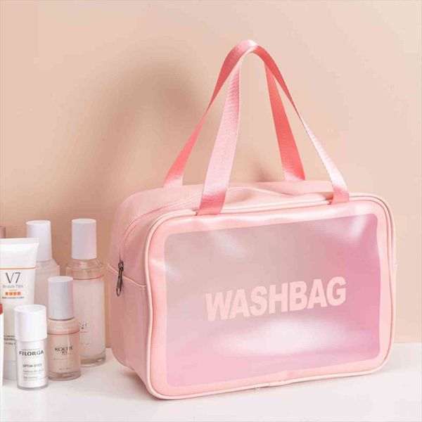 pvc transparent makeup women wash cosmetic bags travel organizer large capacity storage hand clear neceser
pvc transparent makeup women wash cosmetic bags travel organizer large capacity storage hand clear neceser