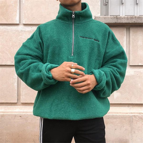 men fashion long sleeve zipper pullover casual stand collar letter print solid color male clothing autumn winter kg-222, Black
men fashion long sleeve zipper pullover casual stand collar letter print solid color male clothing autumn winter kg-222, Black