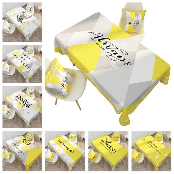 table cloth yellow geometric tablecloths waterproof kitchen elk coffee for living room home dining nappe de rectangulai
table cloth yellow geometric tablecloths waterproof kitchen elk coffee for living room home dining nappe de rectangulai